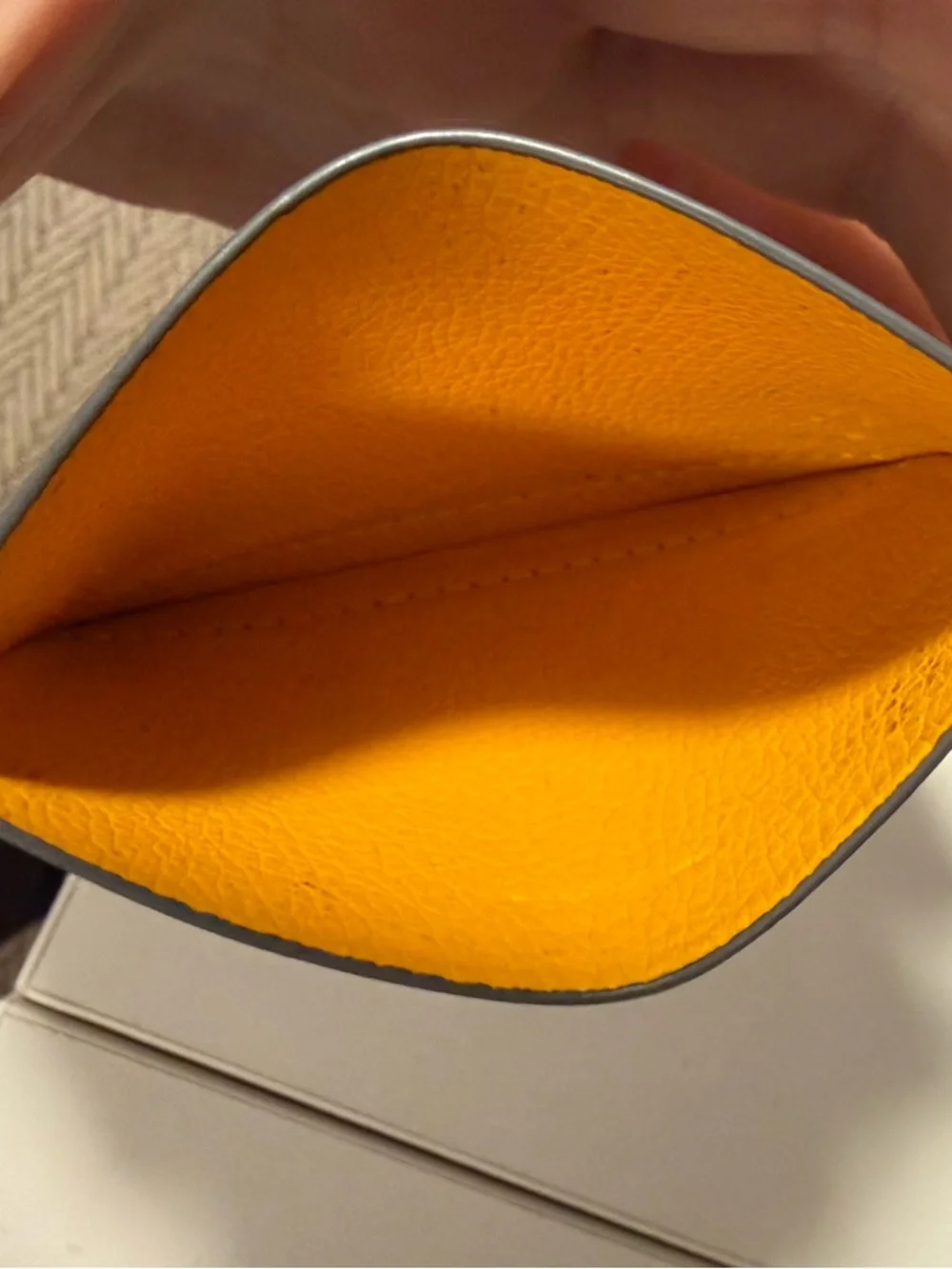Goyard Black and White Card Holder in Goyardine Canvas